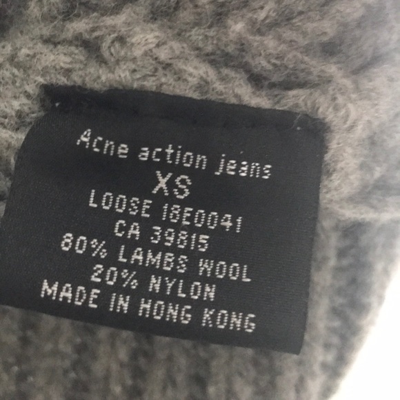 ACNE Wool Batwing Bolero Cardigan - Picture 7 of 11